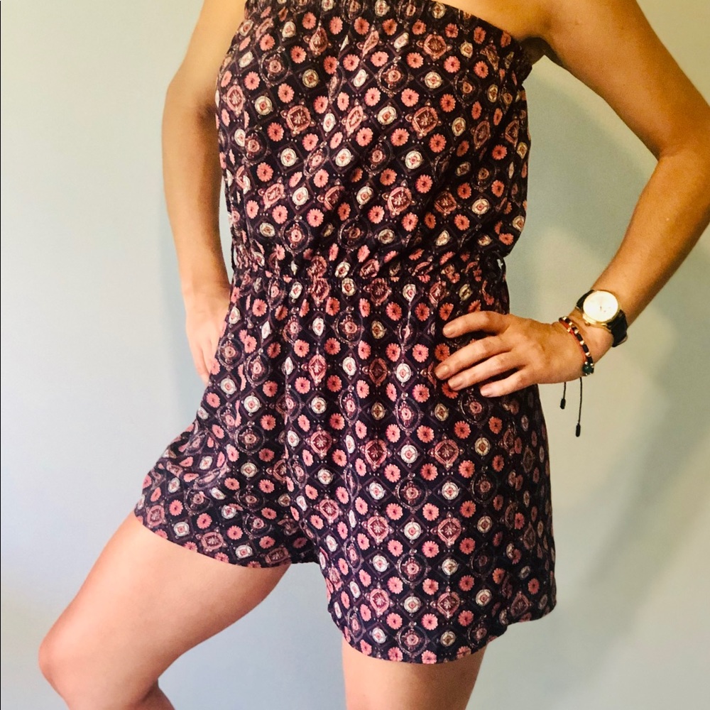 Romeo and Juliet Couture Romper Print Flower M